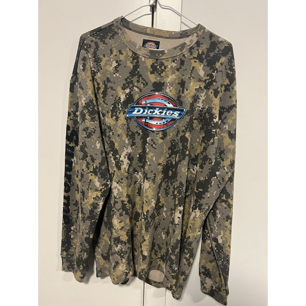 Supreme Dickies Thermal Shirt (FW25) Digital Camo Size US XL New Fast Ship